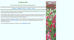 Desktop Screenshot of lathyrus.info